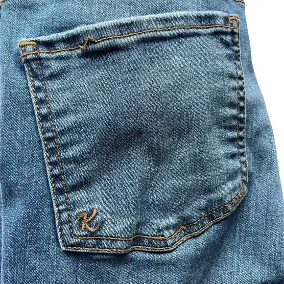 Women's KUT From The Kloth Mia Toothpick Skinny Distressed Denim Ripped‎ Jean 6 - Picture 9 of 13